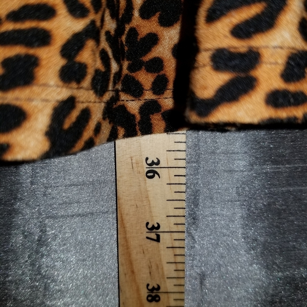 Lily Morgan Womens Cheetah Leopard Print Stretchy Dress Label Reads Size Small - Picture 12 of 14